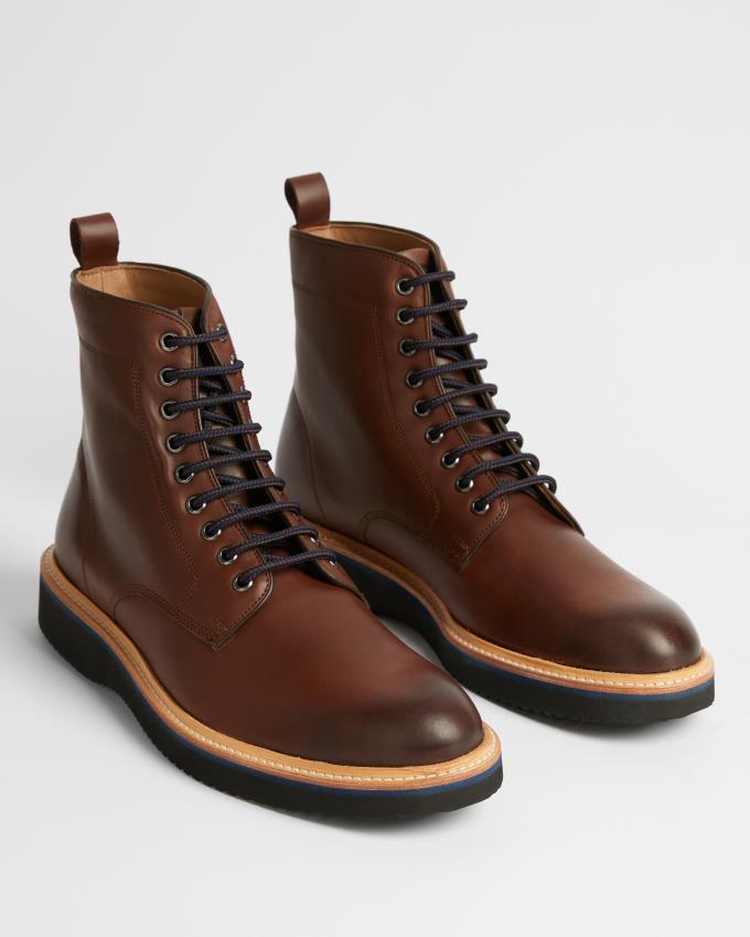 Bottes Derby Ted Baker Wedge Sole Marron Homme | MWF-77251384